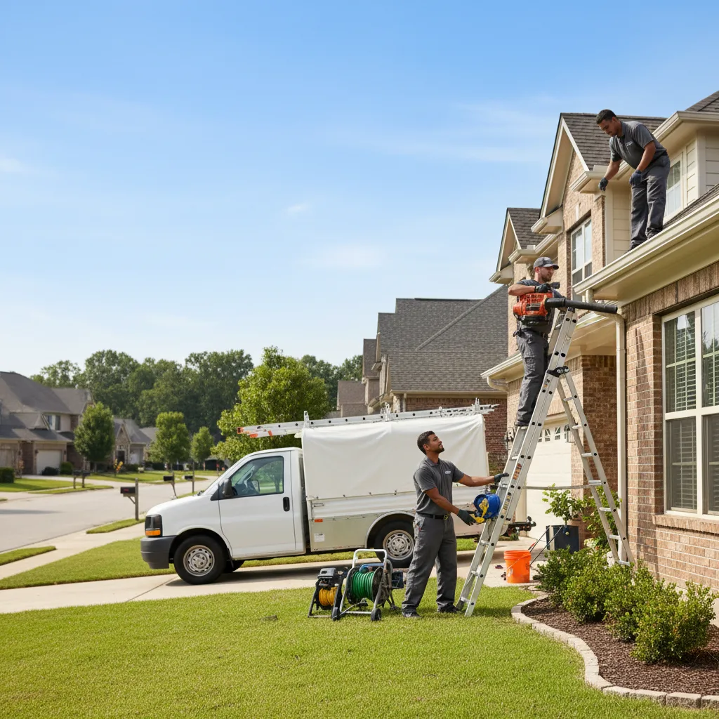 Home Gutter Service in Taft, OK near me